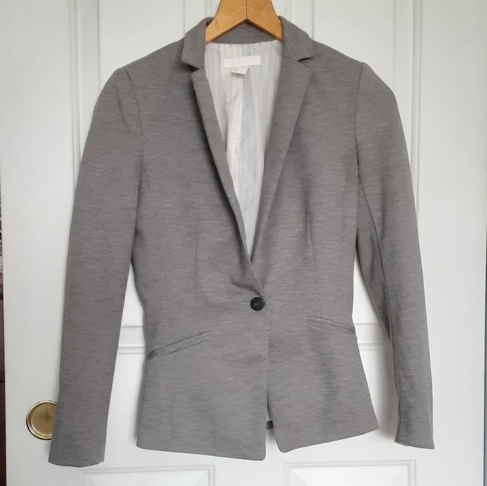 H&M grey blazer
